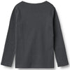 Ripp-Langarmshirt Stig Black Sea