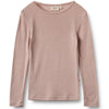 Merino Langarmshirt Alfie Dry Rose