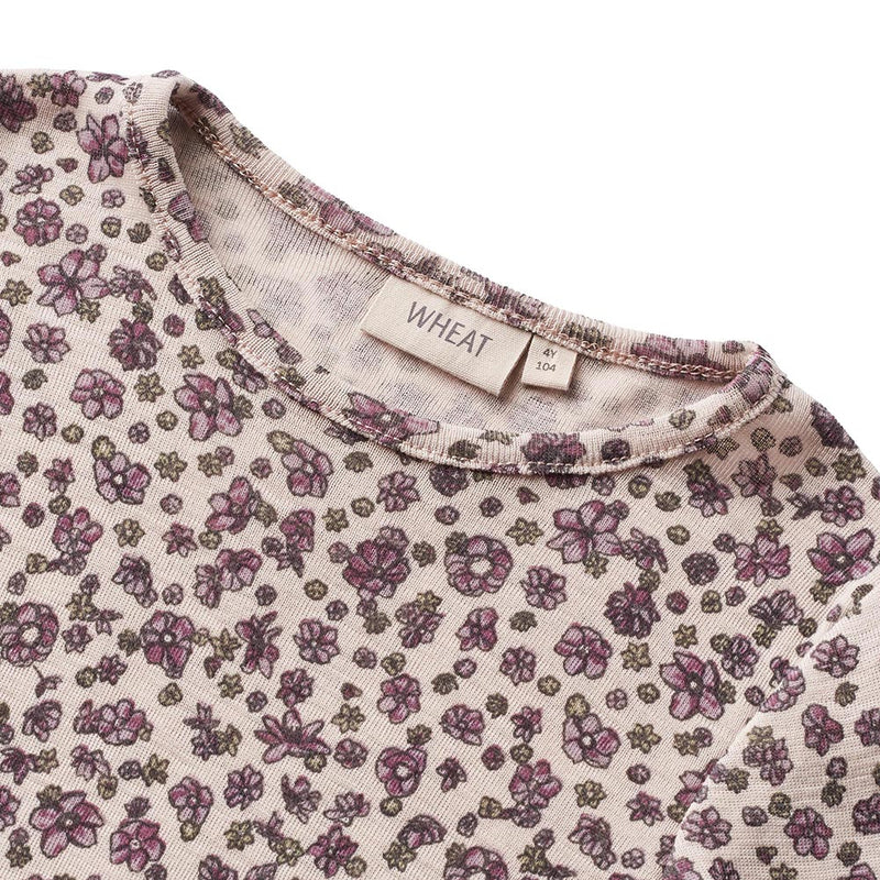 Merino Langarmshirt Alfie Autumn Flowers