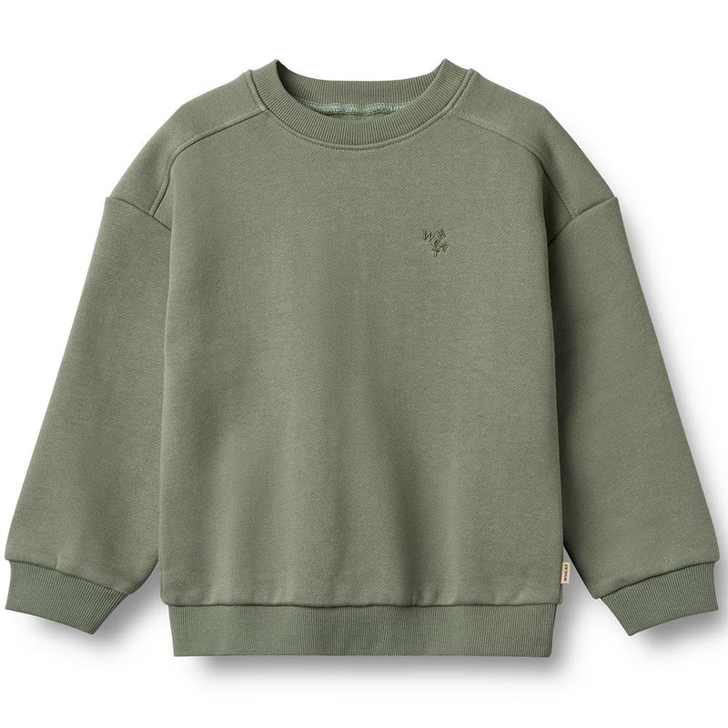 Sweatshirt Willi Dusty Green