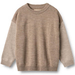Strickpullover Finley Grey Caramel Melange