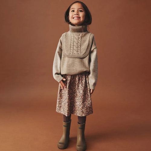 Strickpullover Finley Grey Caramel Melange