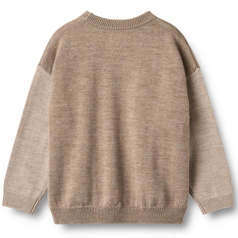 Strickpullover Finley Grey Caramel Melange