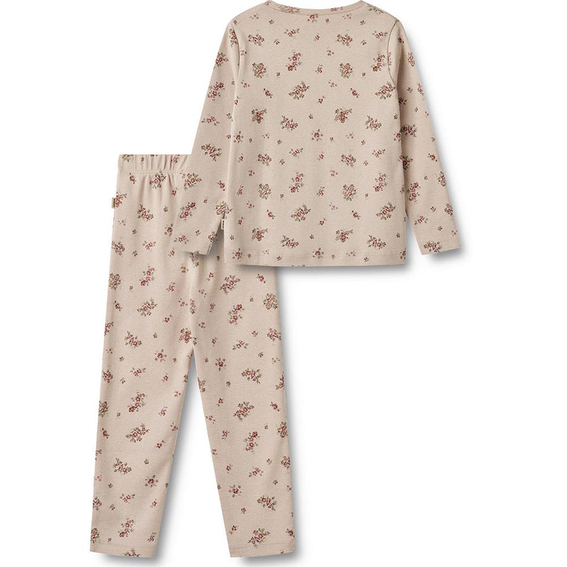 Pyjama Mila Pale Lilac Flowers