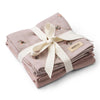2 Pack Muslin Kaya Soft Lilac 65 x 65 cm