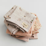 2 Pack Muslin Kaya Soft Lilac 65 x 65 cm