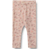 Merino Leggings Agi Lilac Flowers