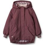 Gefütterte Jacke Tove Tech Purple Dawn