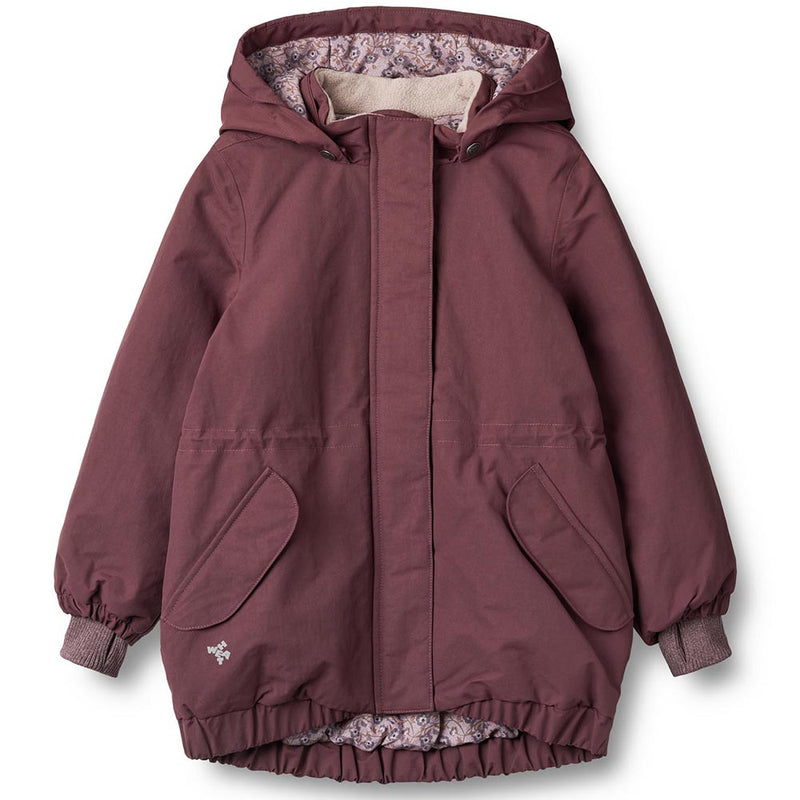 Gefütterte Jacke Tove Tech Purple Dawn