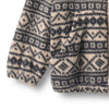 Fleece Jacke Helge Warm Sand Jaquard