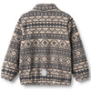 Fleece Jacke Helge Warm Sand Jaquard