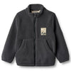 Fleece Jacke Helge Black Sea