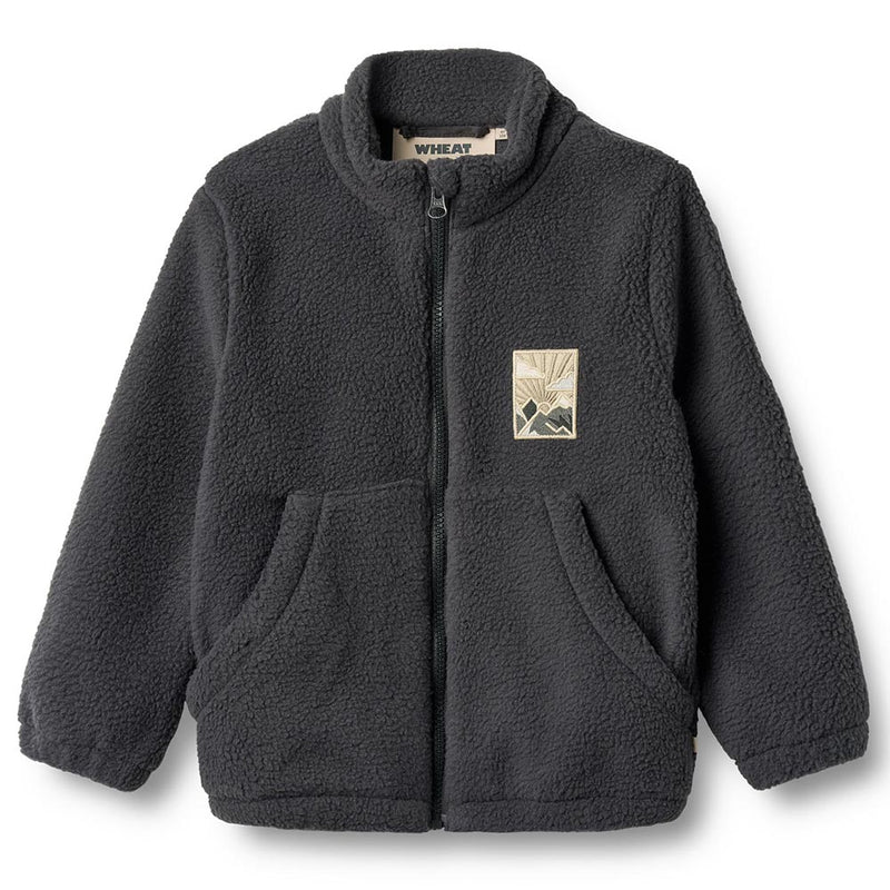 Fleece Jacke Helge Black Sea