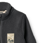 Fleece Jacke Helge Black Sea
