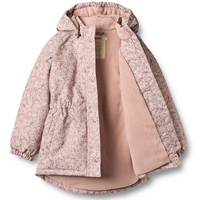 Gefütterte Jacke Petra Tech Rose Dust Flowers