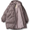Wasserdichter PU-Puffermantel Coast Purple Stone Stars