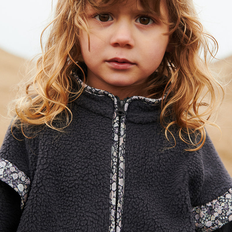 Fleece Jacke Ellena Black Sea