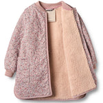 Thermo Jacke Helga Soft Lavender Flowers