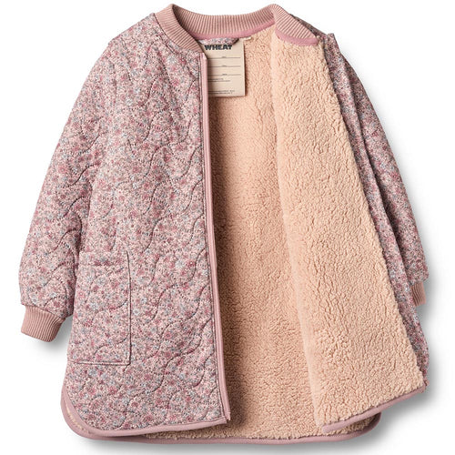 Thermo Jacke Helga Soft Lavender Flowers