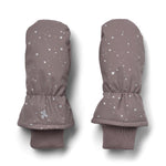 Winterhandschuhe / Fäustlinge Stormy Purple Stone Stars