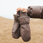 Winterhandschuhe / Fäustlinge Stormy Purple Stone Stars