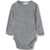 Merino Body Lucca Melange Grey