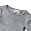 Merino Body Lucca Melange Grey