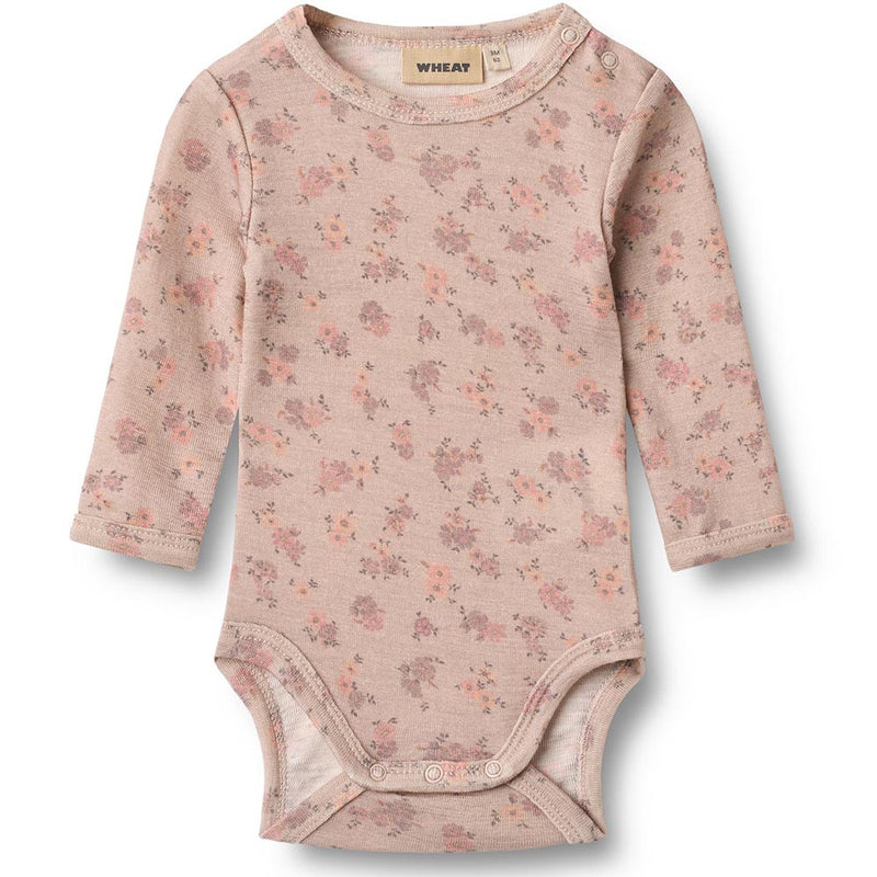 Merino Body Lucca Lilac Flowers