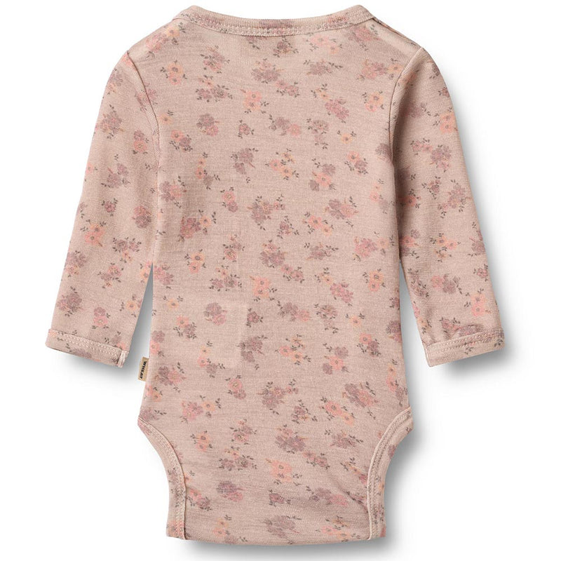 Merino Body Lucca Lilac Flowers