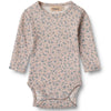 Merino Body Lucca Blue Flowers