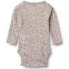 Merino Body Lucca Blue Flowers
