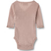 Merino Wickelbody Willow Dry Rose