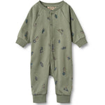 Pyjama / Strampler Lou Dusty Green Cars