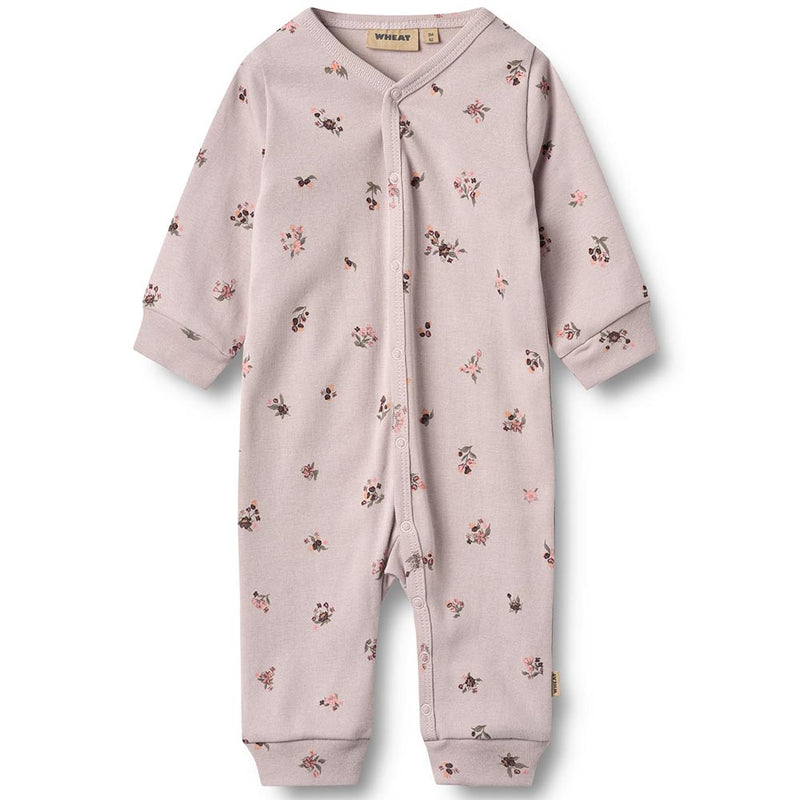 Pyjama / Strampler Nikola Soft Lilac Flowers