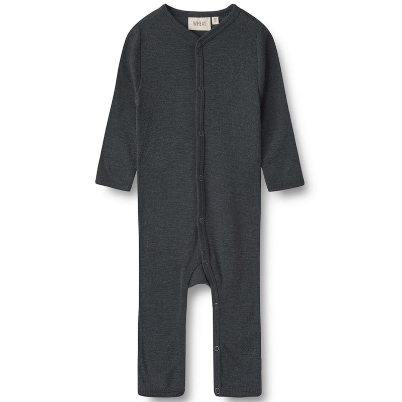 Merino Jumpsuit Dusty Navy