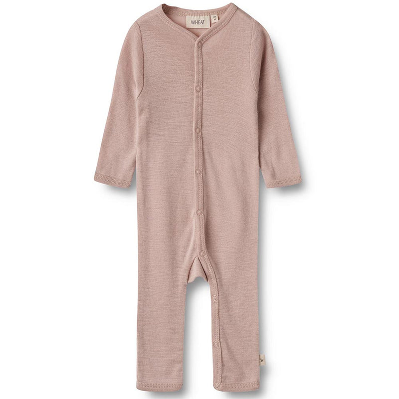 Merino Jumpsuit Dusty Dry Rose