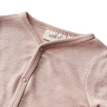 Merino Jumpsuit Dusty Dry Rose