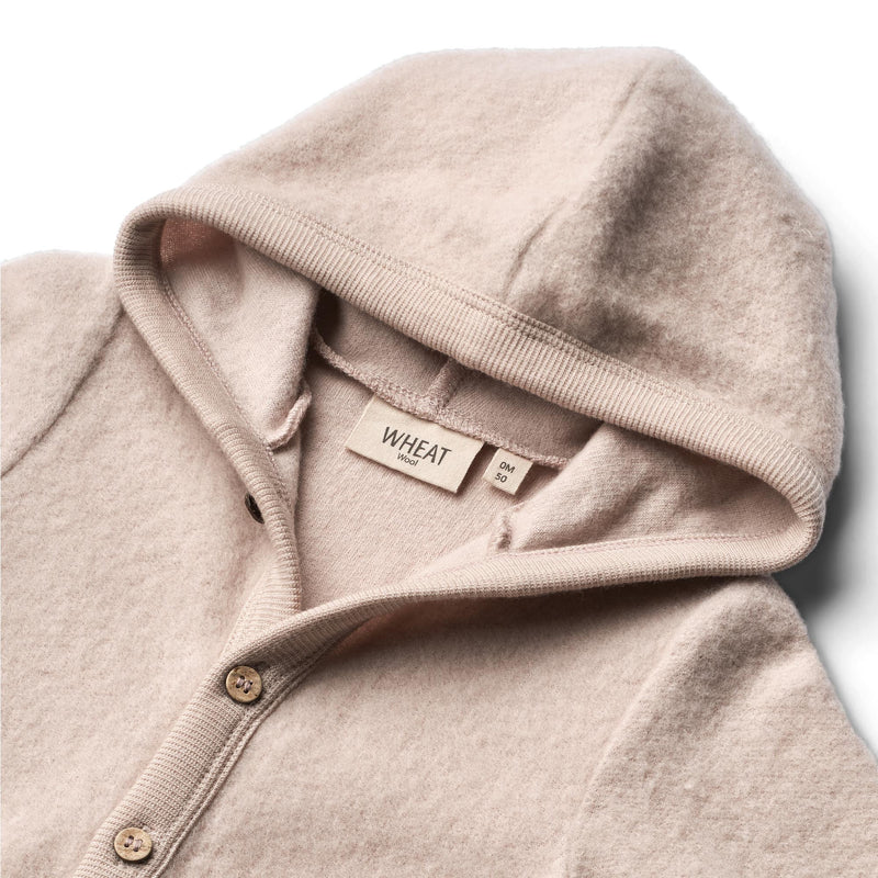 Merino Fleece Overall Ata Pale Lilac