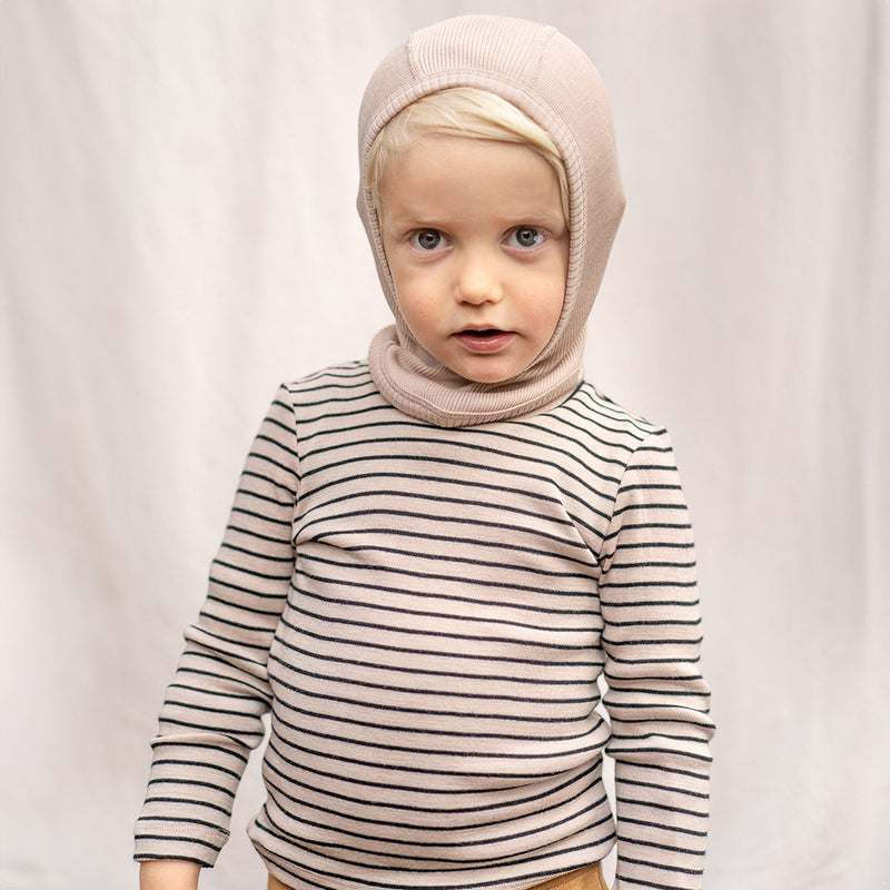 Merino Langarmshirt Amigo Monostripe