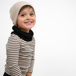 Merino Langarmshirt Amigo Monostripe