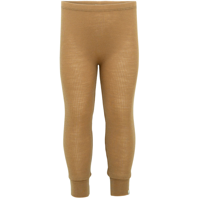 Merino Ripp-Leggings Active Golden Wheat