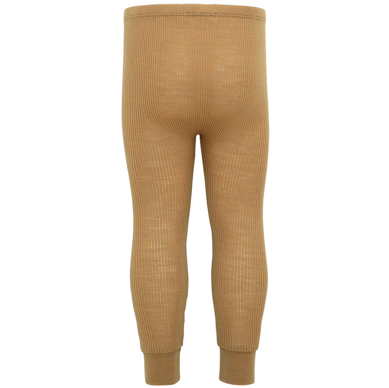 Merino Ripp-Leggings Active Golden Wheat
