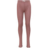 Ripp-Leggings Bieber Frill Antique Rose