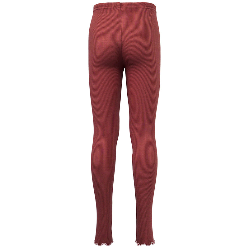 Ripp-Leggings Bieber Frill Hibiscus