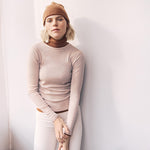 Adult Merino Langarmshirt Victory Beige