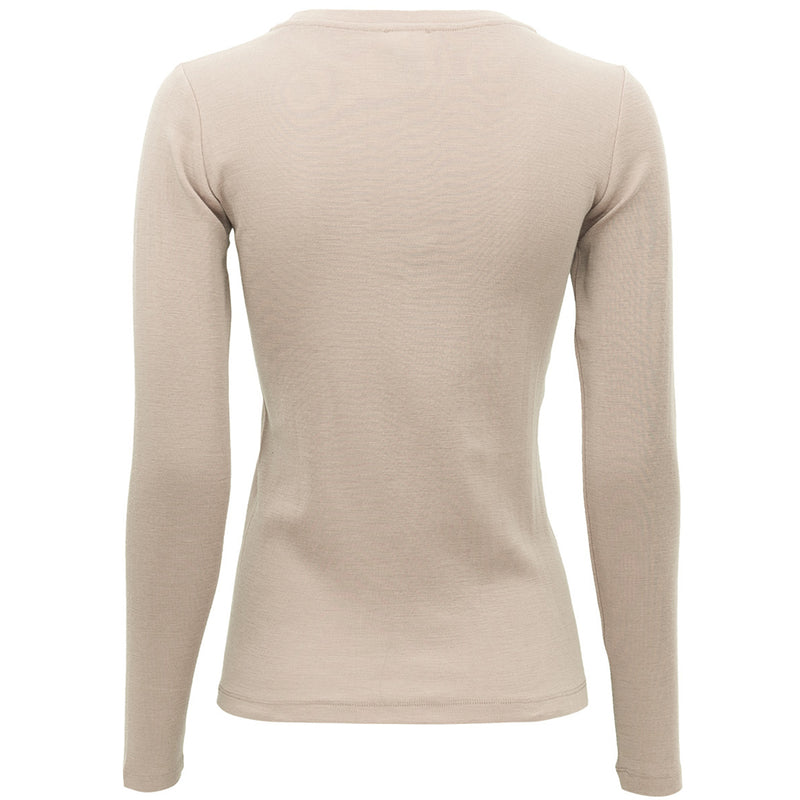 Adult Merino Langarmshirt Victory Beige