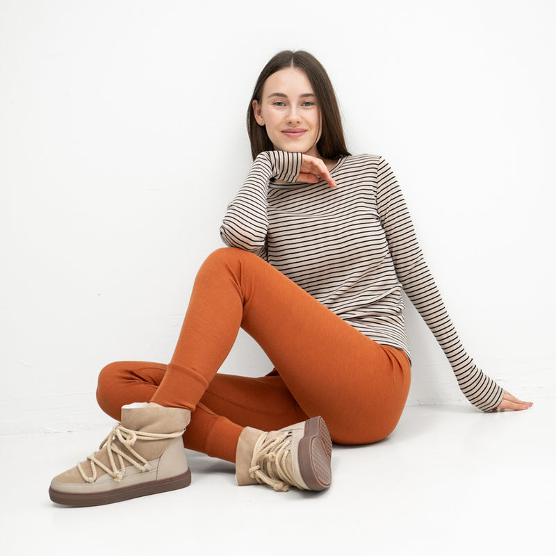 Adult Merino Langarmshirt Victory Monostripe