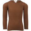 Ripp-Langarmshirt Bergen Chocolate