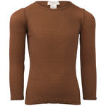 Ripp-Langarmshirt Bergen Chocolate