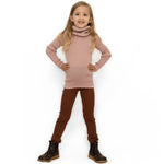 Ripp-Langarmshirt Atlantic Merinowolle Dusty Rose